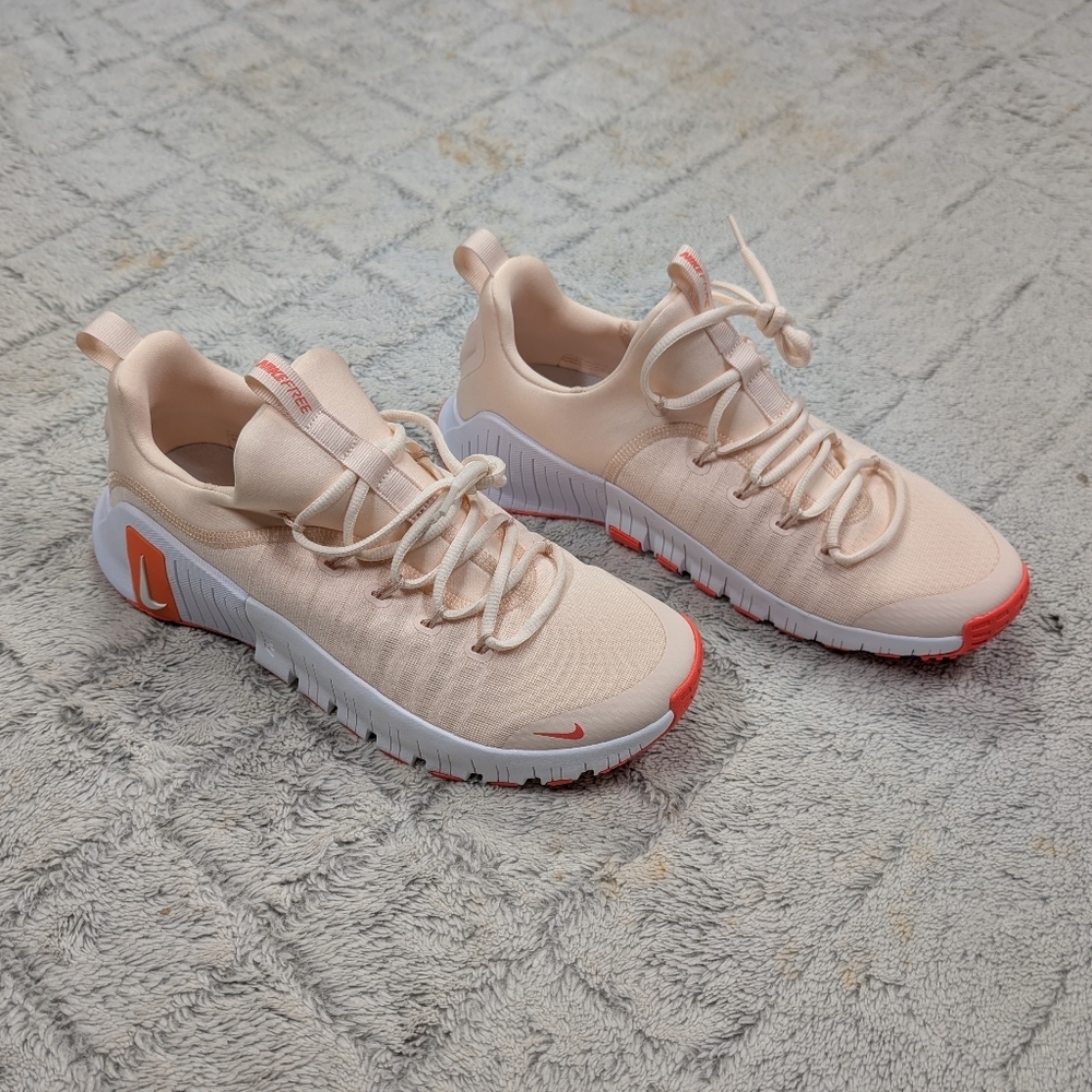 Nike Free Metcon 6 Orange Guava Ice Workout Shoe Womens Sz 12 FJ7126-801  NEW
